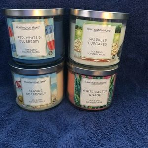 Huntington Home 3-wick Candles